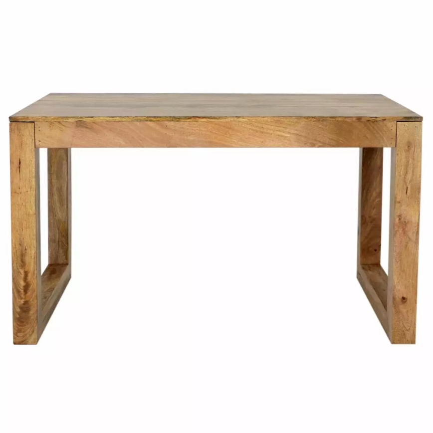 Schreibtisch HINA 130x70 cm Massivholz/Mangoholz
