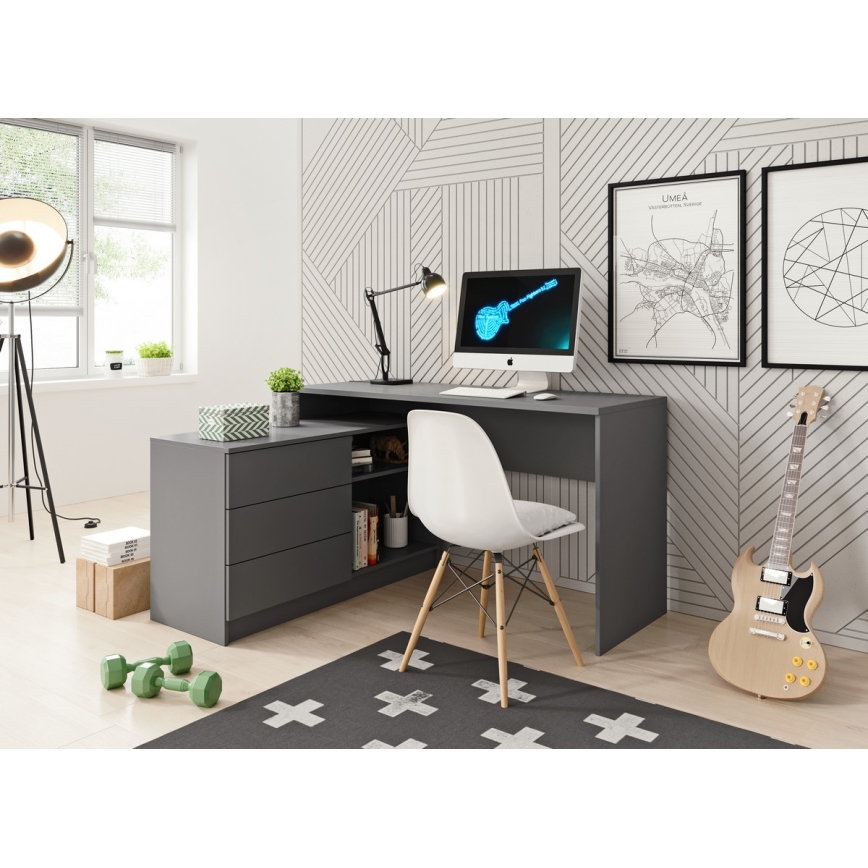 Schreibtisch TUNGO Graphit