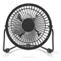 Schreibtischventilator 3W/USB 10 cm schwarz