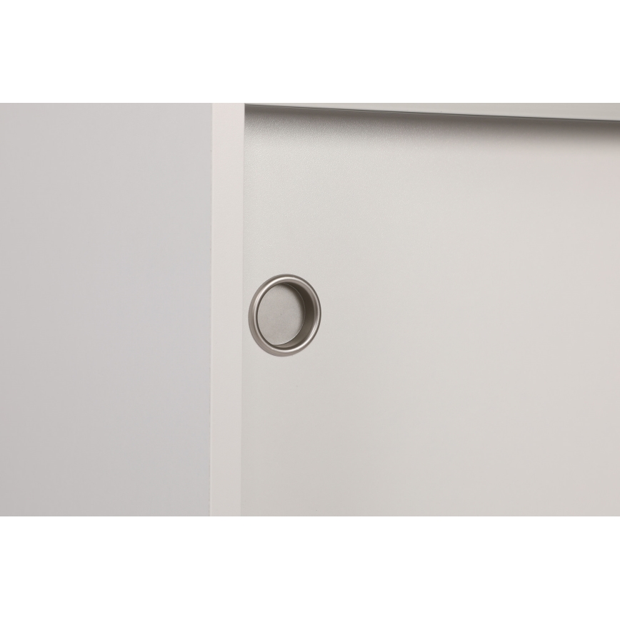 Schuhschrank 105x91 cm weiß
