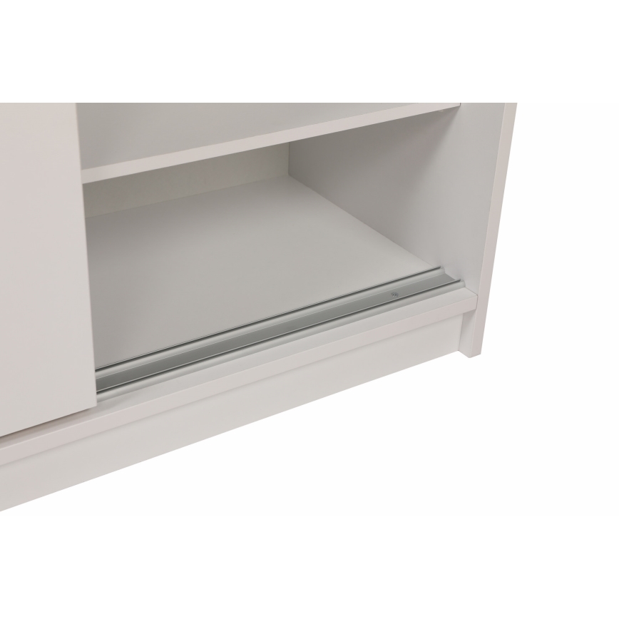 Schuhschrank 105x91 cm weiß