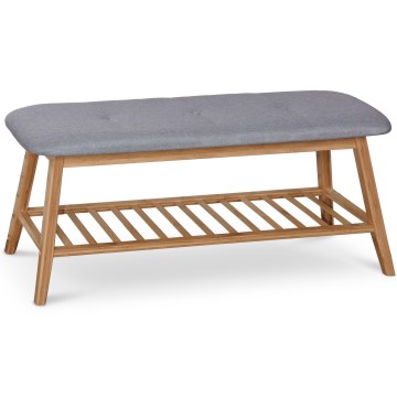 Schuhschrank 44x100 cm grau/beige