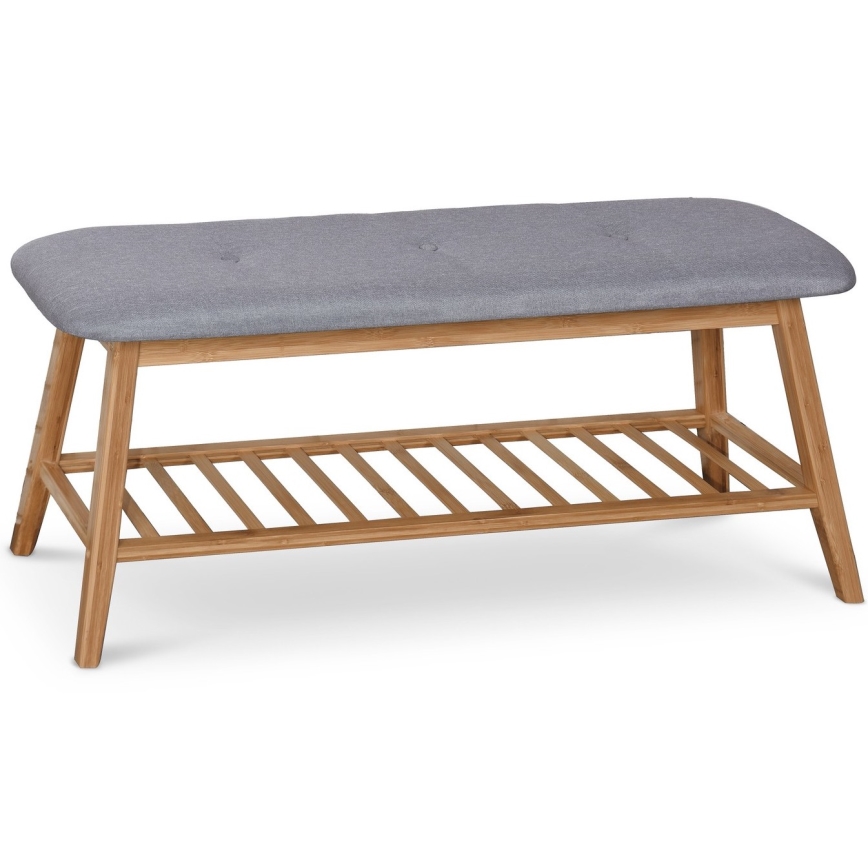 Schuhschrank 44x100 cm grau/beige
