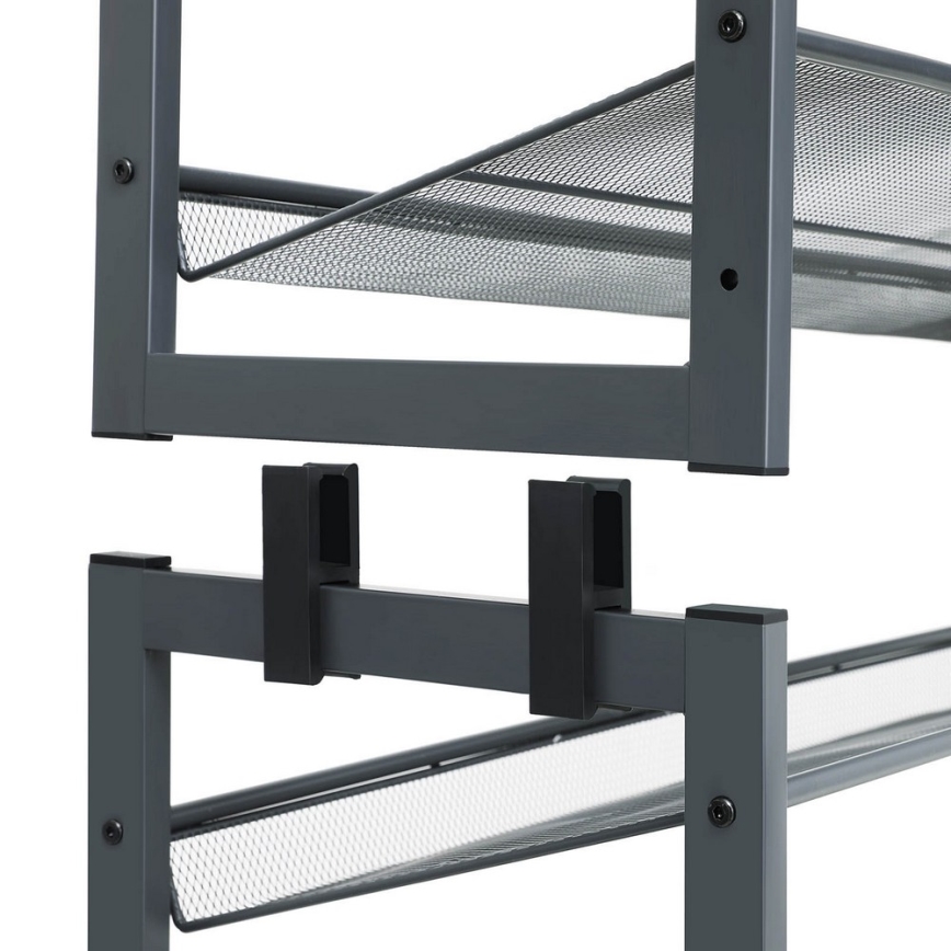Schuhschrank ALVORO grau