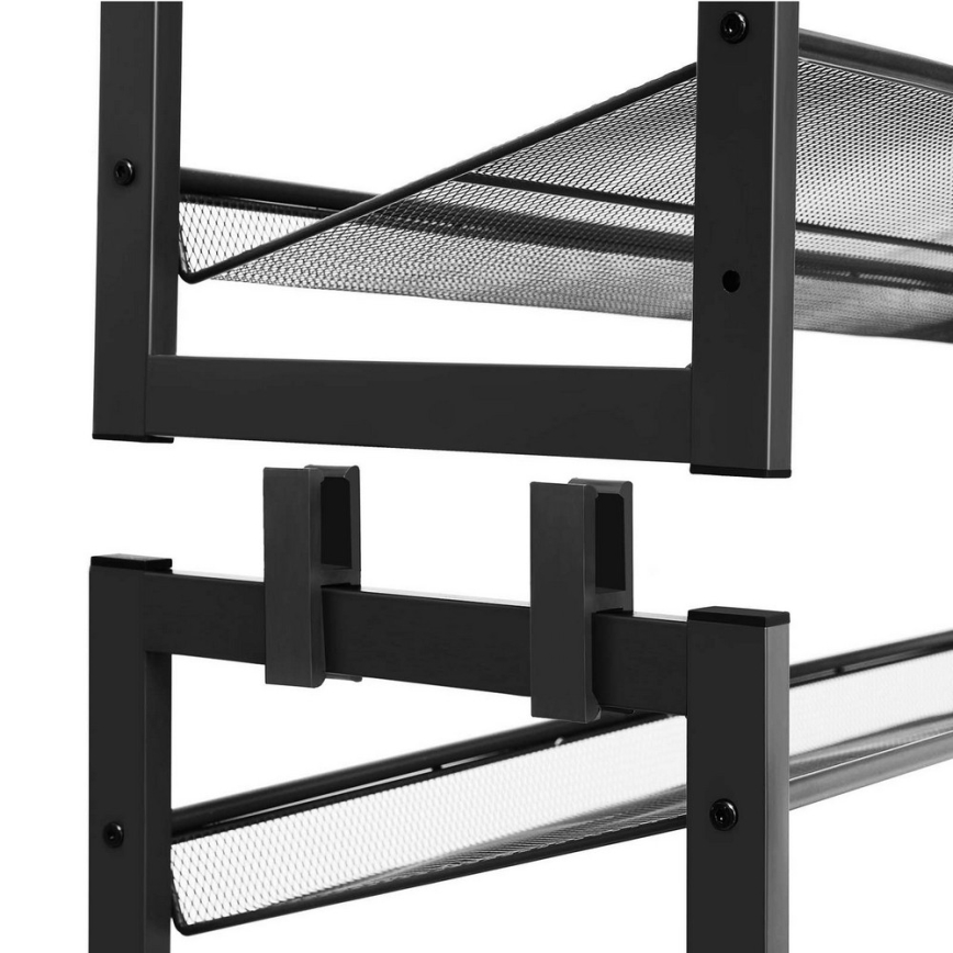 Schuhschrank ALVORO schwarz