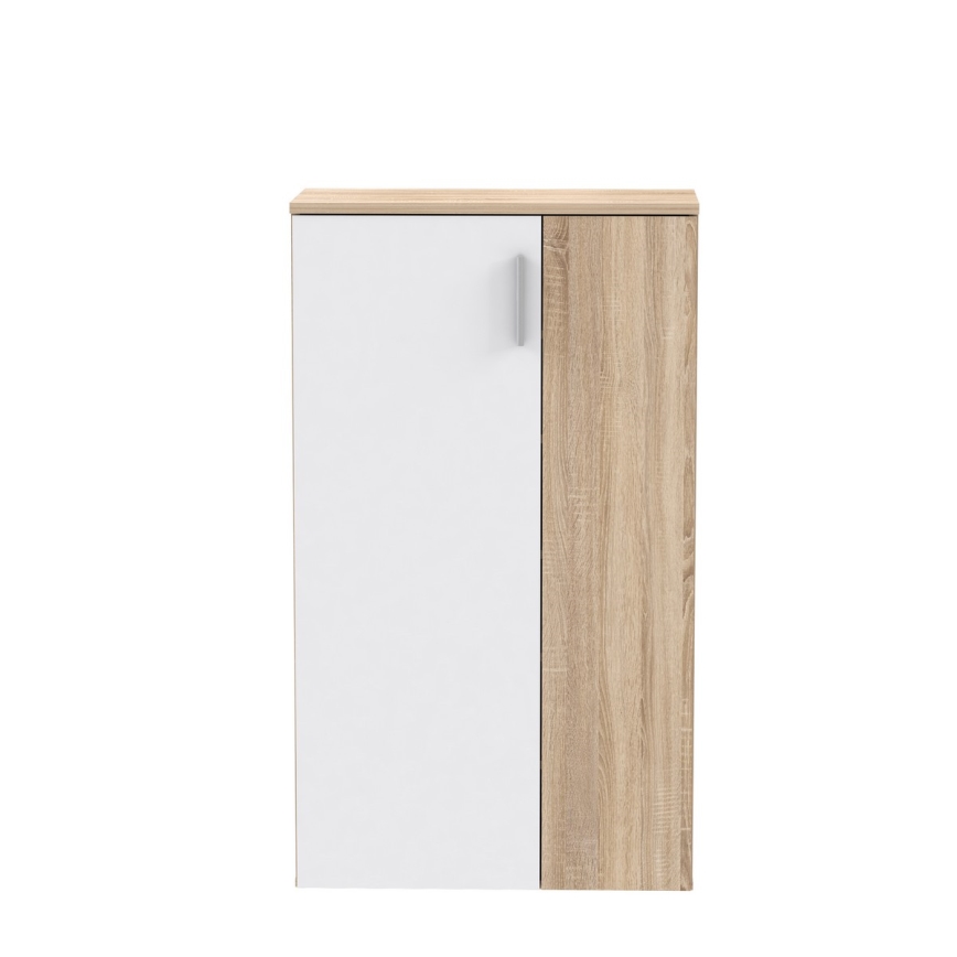 Schuhschrank ETON Sonoma-Eiche/Weiß