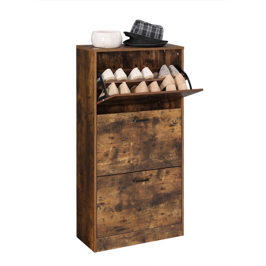 Schuhschrank FIRA, braun