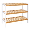 Schuhschrank MATE Braun/Weiß