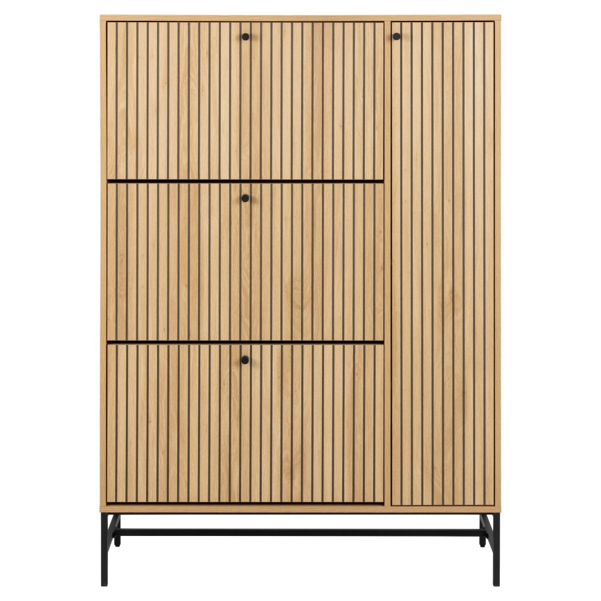 Schuhschrank OLIVIA 99x140x35 cm Eiche