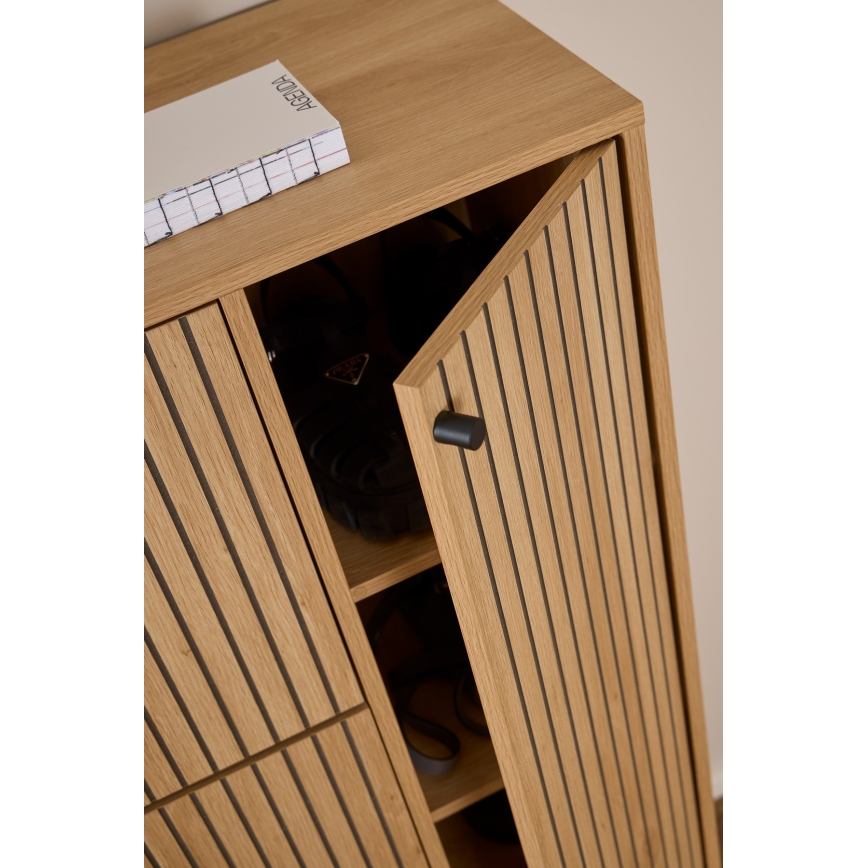 Schuhschrank OLIVIA 99x140x35 cm Eiche
