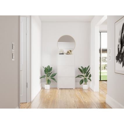 Schuhschrank PIGO weiß