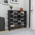 Schuhschrank SARGEL 72x75,6 cm anthrazit