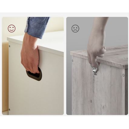 Schuhschrank TOVIAN weiß