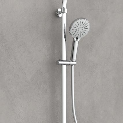 Schütte 60046 - Duschset mit Thermostatarmatur MADURA FRESH glänzender Chrom