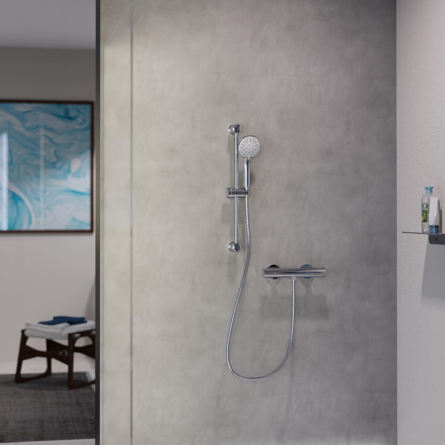 Schütte 64830 - Duschgarnitur NAPOLI, glänzender Chrom