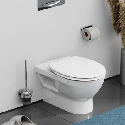 Schütte 82100-A - WC-Sitz WHITE, SoftClose, Duroplast