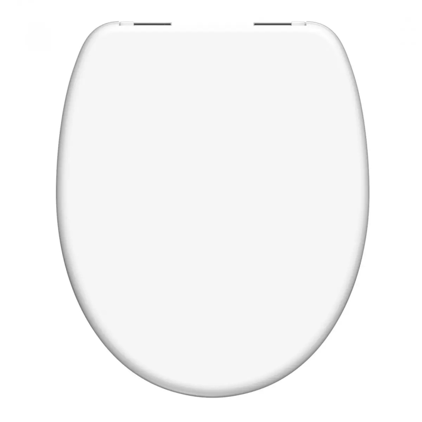 Schütte 82100-A - WC-Sitz WHITE, SoftClose, Duroplast