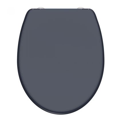 Schütte 82304-A - WC-Sitz ANTHRAZIT, Duroplast, mit SoftClose