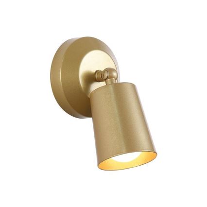 Searchlight - Dimmbare, wiederaufladbare LED-Wandleuchte CONE LED/1,5W/5V, Gold