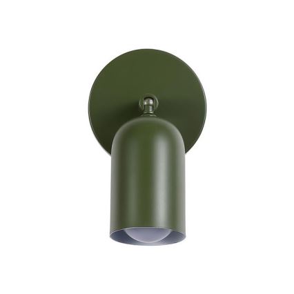 Searchlight - Dimm- und wiederaufladbare LED-Wandleuchte CONE LED/1,5W/5V grün