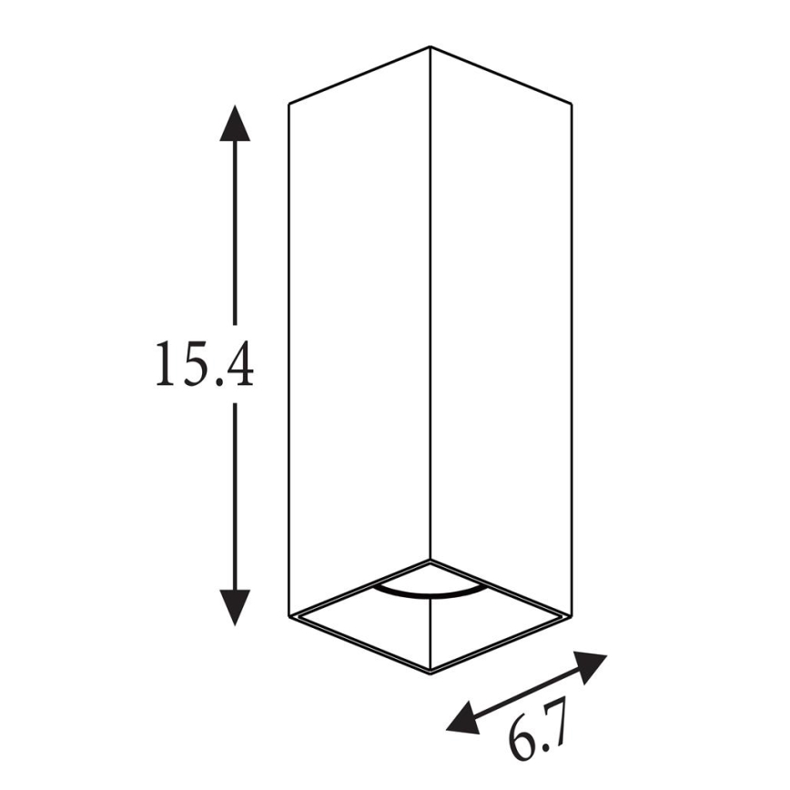 Searchlight - Wandleuchte DON 2xGU10/10W/230V weiß