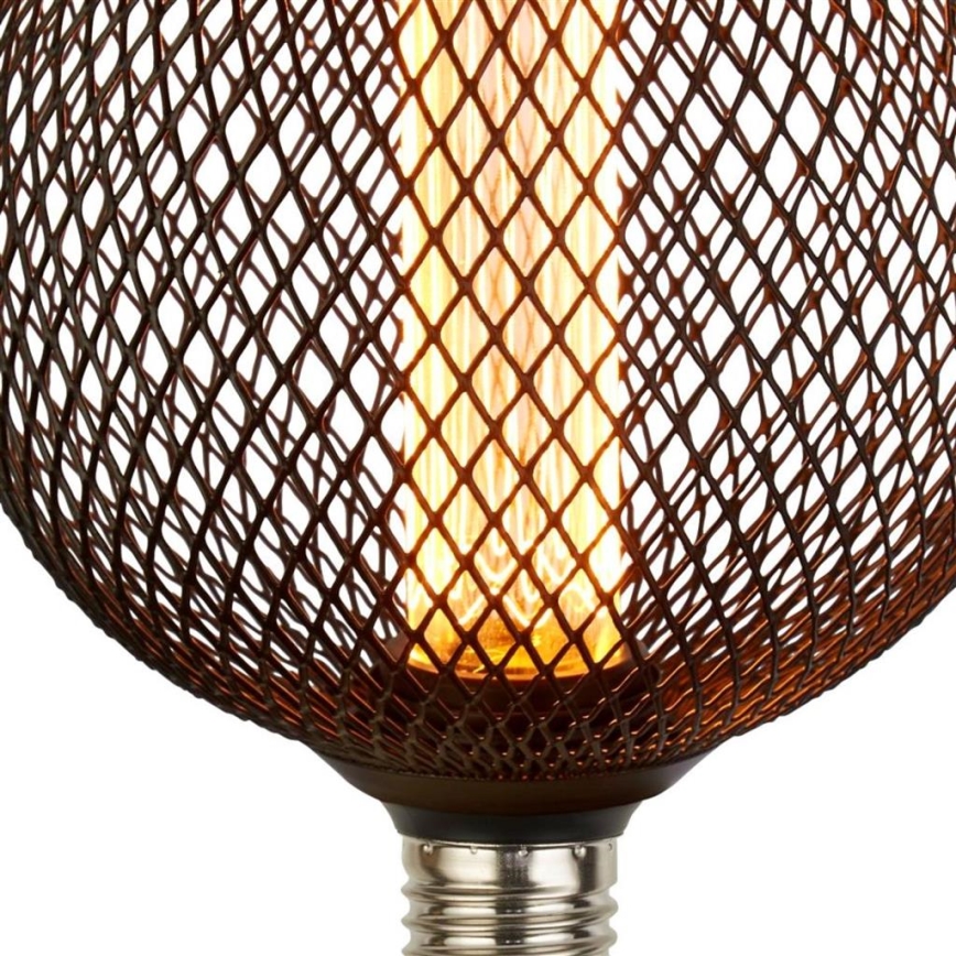 Searchlight - LED dimmbares Dekorations-Leuchtmittel WIRE MESH E27/4,5W/230V 2700K