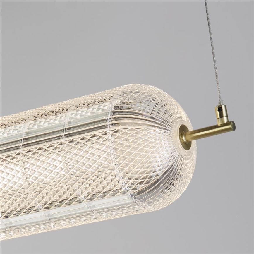 Searchlight - LED-Pendelleuchte an Stahlseil CAPSULE LED/42,5W/230V
