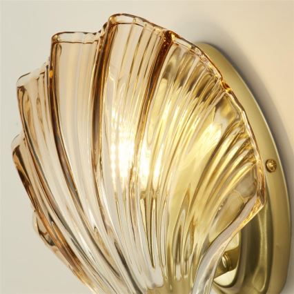 Searchlight - Wandleuchte SHELL 1xG9/7W/230V rauchfarben
