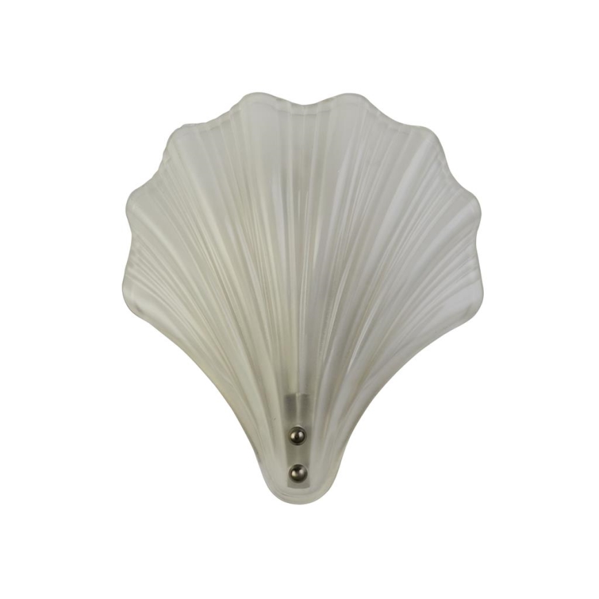 Searchlight - Wandleuchte SHELL 1xG9/7W/230V weiß