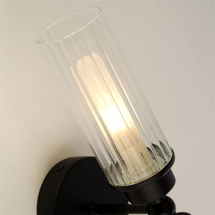 Searchlight - Wandleuchte IMPERIAL 2xG9/33W/230V schwarz