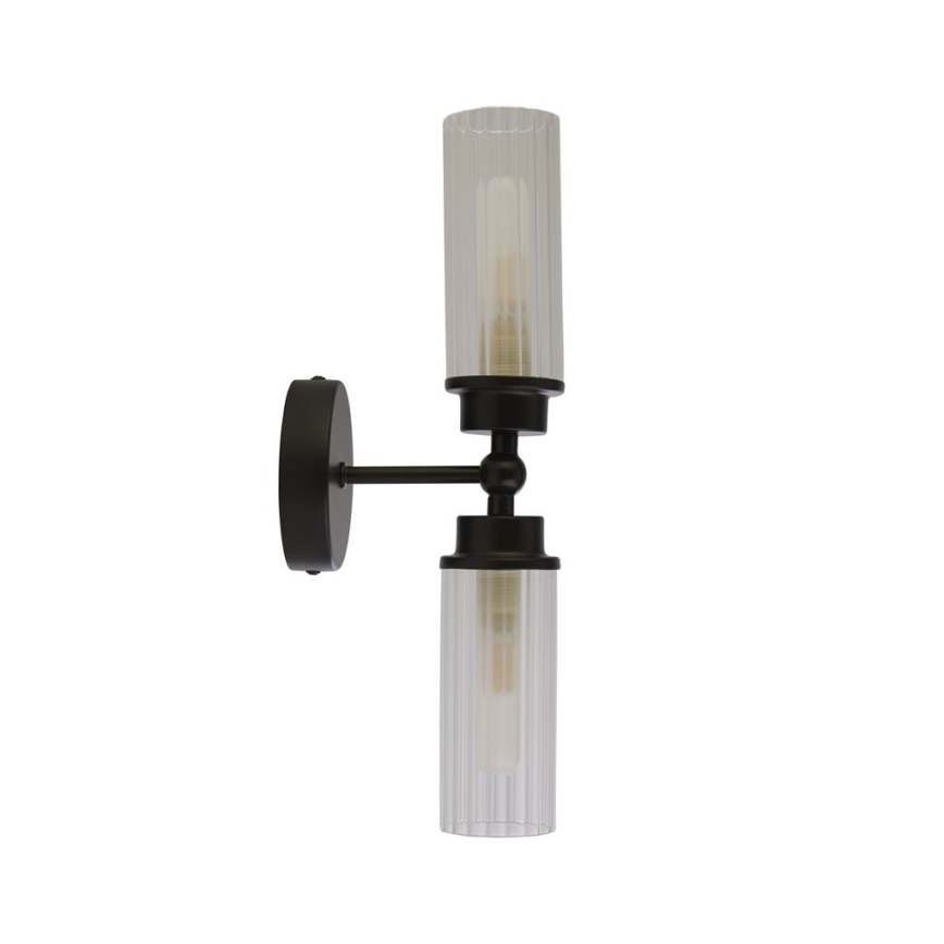 Searchlight - Wandleuchte IMPERIAL 2xG9/33W/230V schwarz