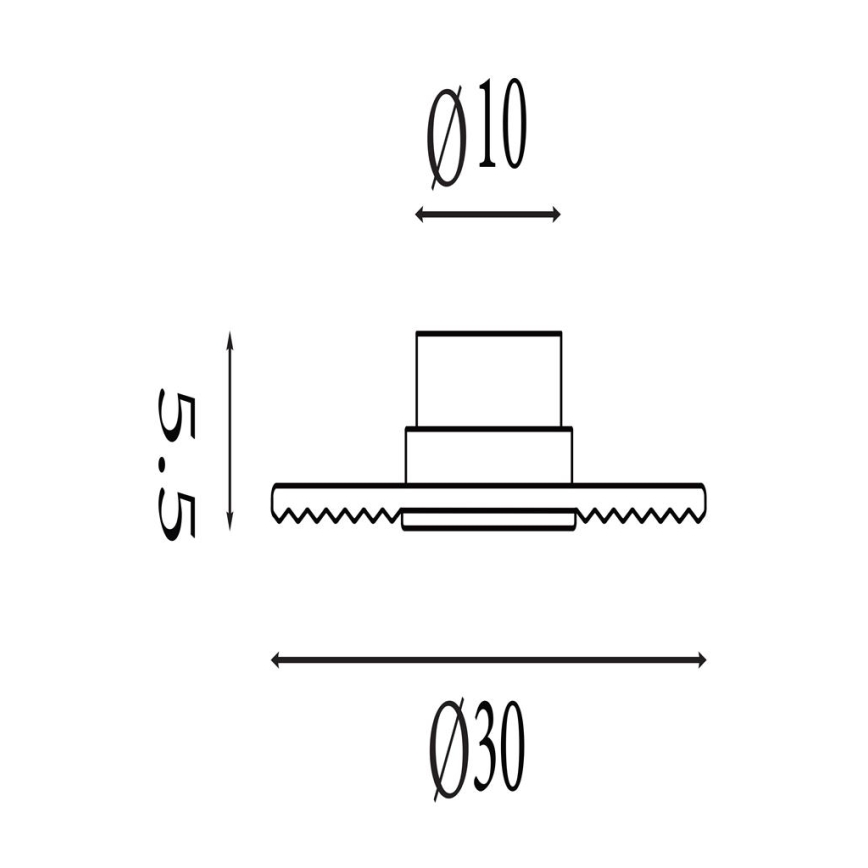 Searchlight - CLEO LED-Wandleuchte, dimmbar, 9,4W/230V, grau
