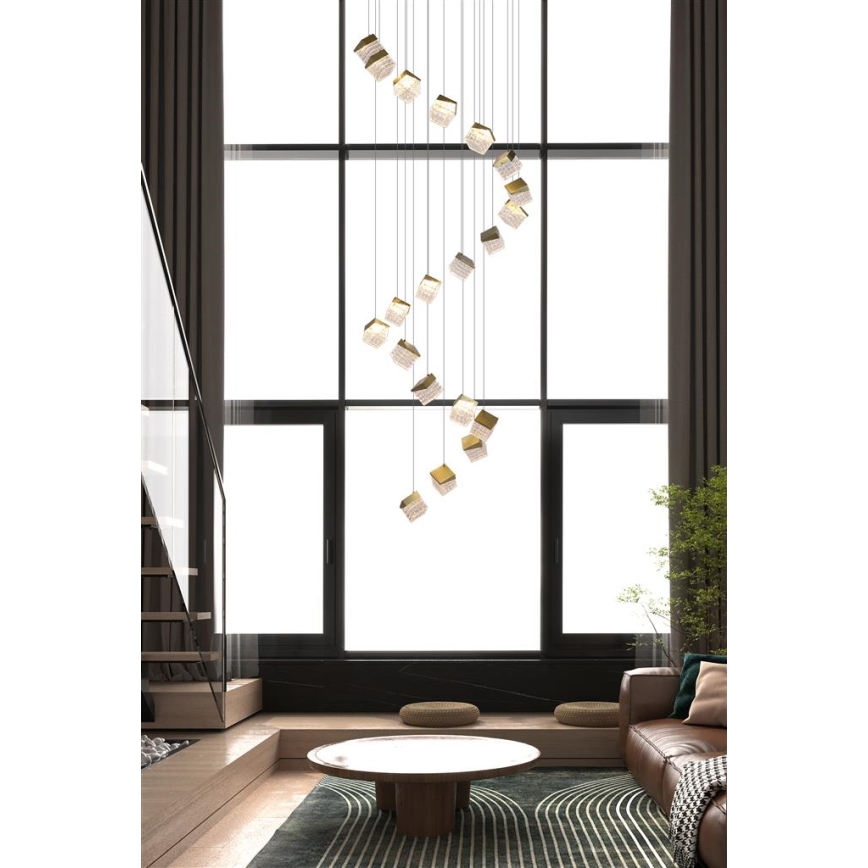 Searchlight - LED-dimmbare Deckenleuchte CUBOID LED/10,25W/230V 3000K