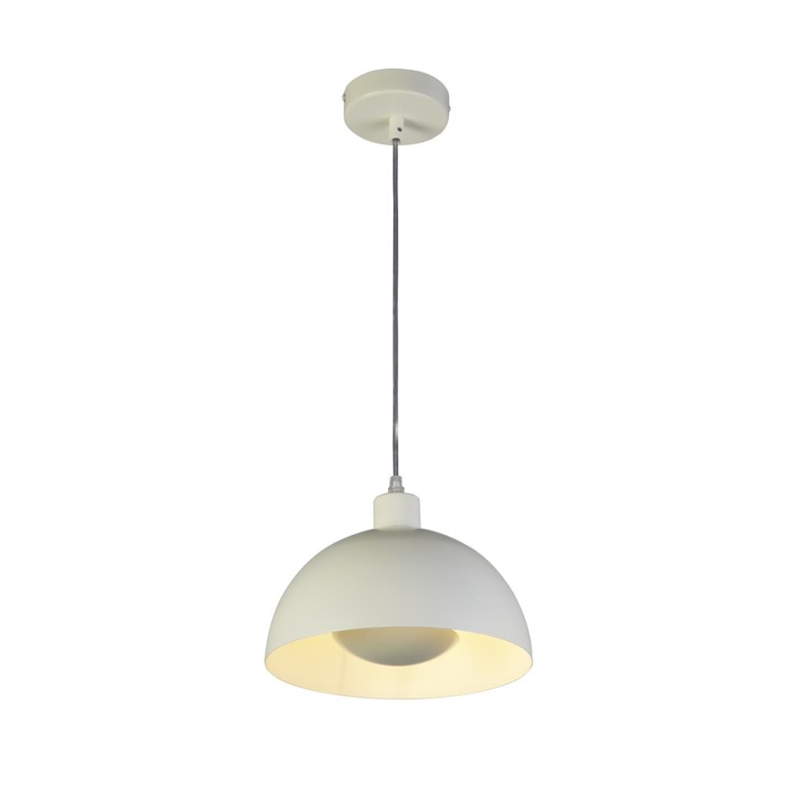 Searchlight - Pendelleuchte an Kabel MARS 1xE27/60W/230V Ø 40 cm cremefarben