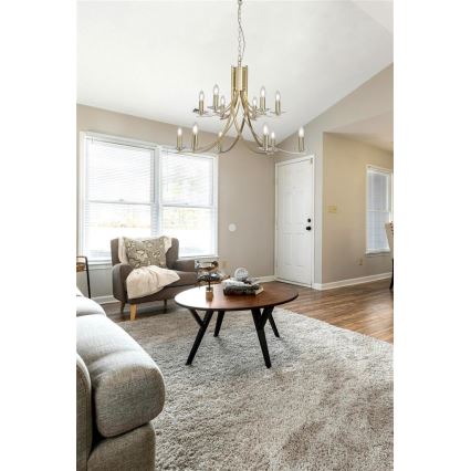 Searchlight - Kronleuchter mit Kette ASCONA 12xE14/60W/230V