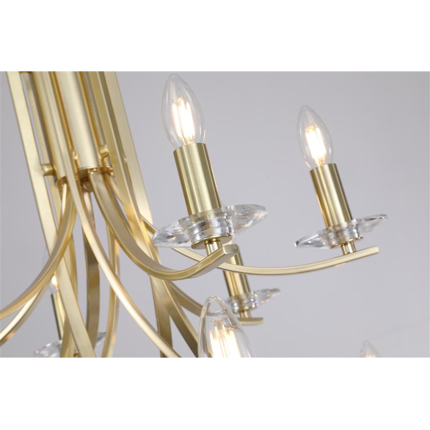 Searchlight - Kronleuchter mit Kette ASCONA 12xE14/60W/230V