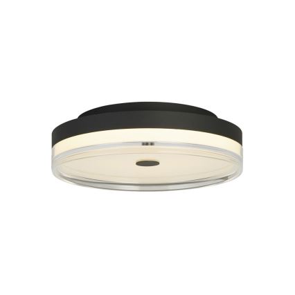 Searchlight - LED-Deckenleuchte CYPRUS LED/21W/230V Ø 30 cm schwarz