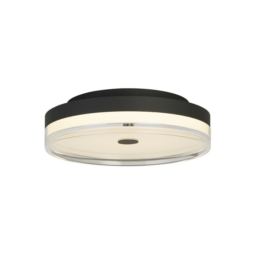 Searchlight - LED-Deckenleuchte CYPRUS LED/21W/230V Ø 30 cm schwarz