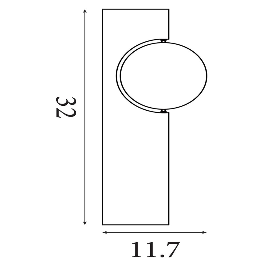 Searchlight - Deckenleuchte RADIANCE 3x E27/60W/230V Ø 37,5 cm, schwarz