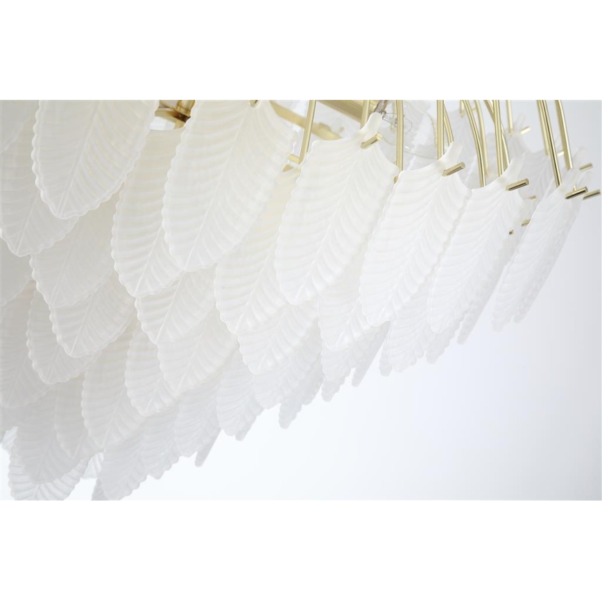 Searchlight - Kronleuchter mit Kette FEATHER 6xE14/60W/230V