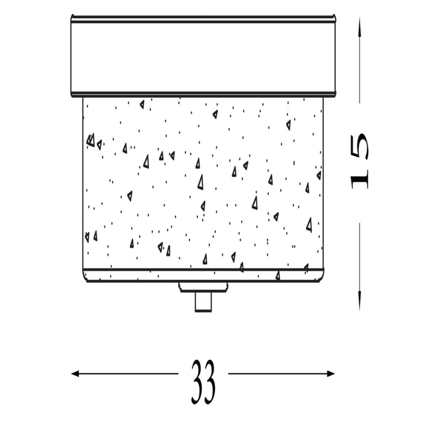 Searchlight - Badezimmer-Deckenleuchte PRESTON 2xE27/60W/230V IP44 Ø 33 cm silber