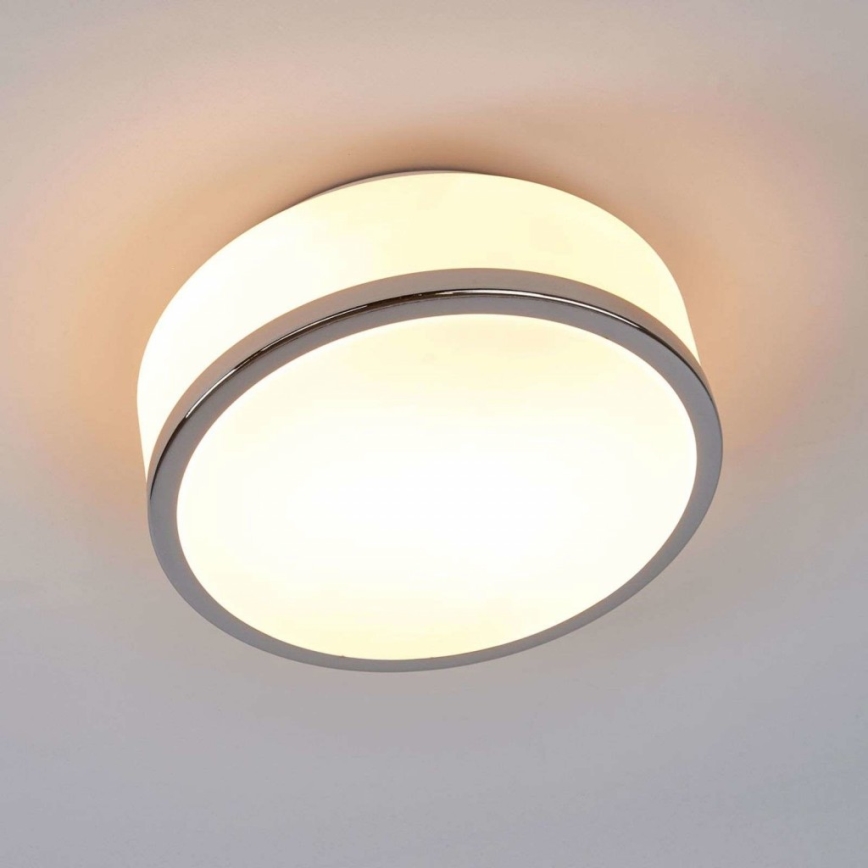 Searchlight - Badezimmer-Deckenleuchte DISC 2xE27/60W/230V IP44
