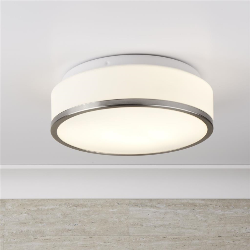 Searchlight - Badezimmer-Deckenleuchte DISC 2xE27/60W/230V IP44
