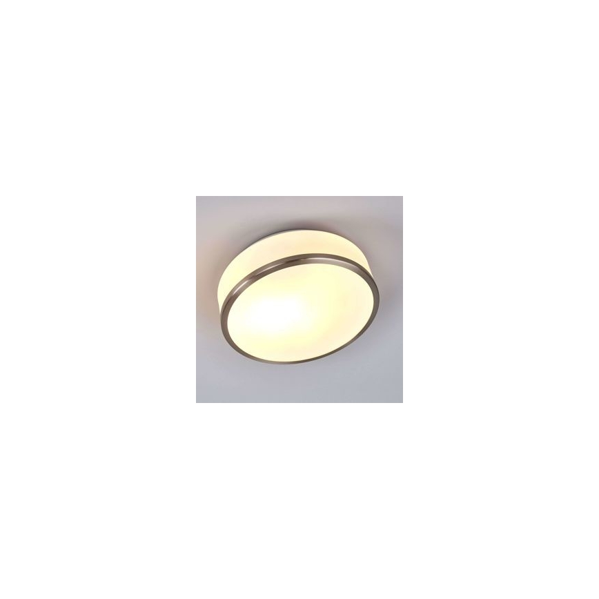 Searchlight - Badezimmer-Deckenleuchte DISC 2xE27/60W/230V IP44