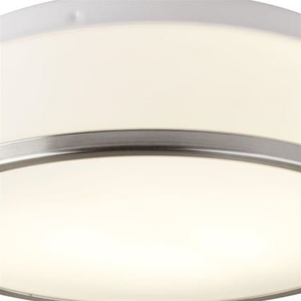 Searchlight - Badezimmer-Deckenleuchte DISC 2xE27/60W/230V IP44