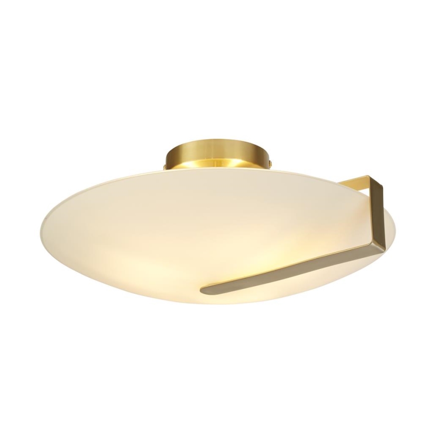 Searchlight - Deckenleuchte SUNDIAL 3xE27/40W/230V goldfarben