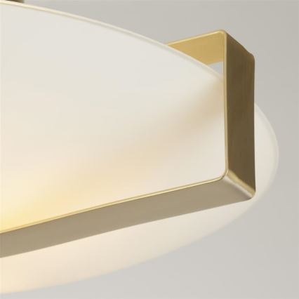 Searchlight - Deckenleuchte SUNDIAL 3xE27/40W/230V goldfarben