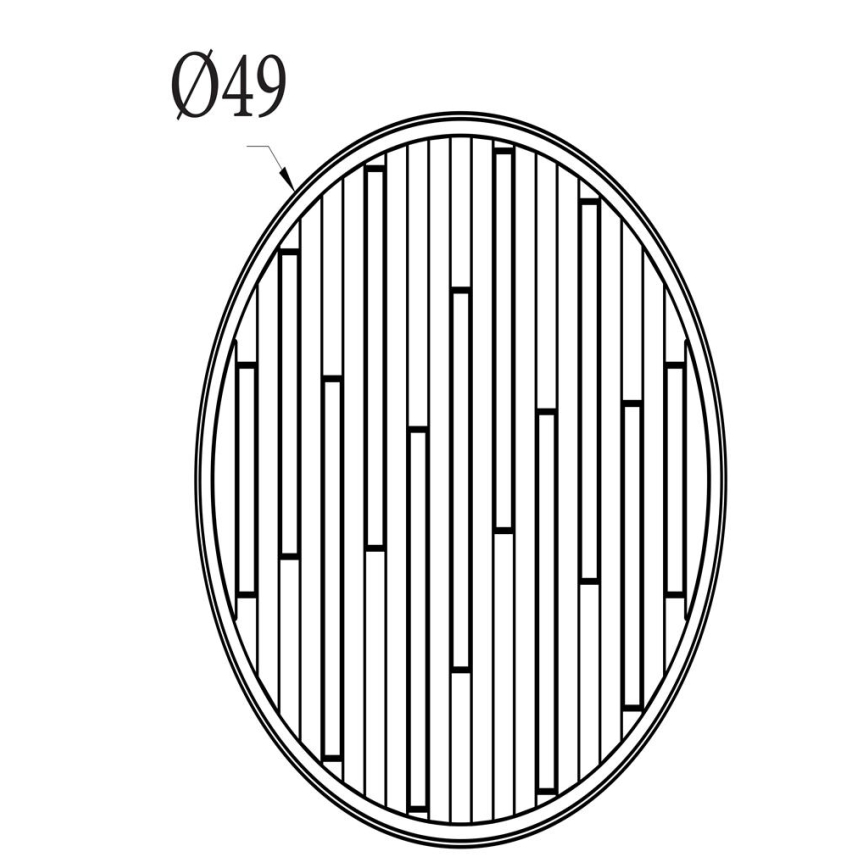 Searchlight - dimmbare LED-Deckenleuchte EQUALISE LED/33W/230V