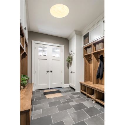 Searchlight - Dimmbare LED-Deckenleuchte CLOUDS LED/24W/230V 2700/3200/4000K Ø 38,5 cm