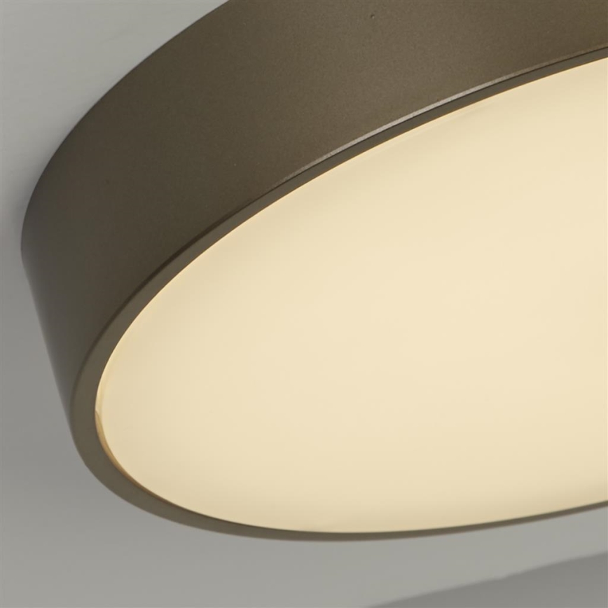 Searchlight - LED-Deckenleuchte PALMA LED/12W/230V 3000K Ø 25 cm bronzefarben